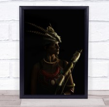 Model Portrait Native American