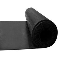 Smooth Rubber Roll Flooring | 3mm Thick | 1m Wide | Up to 15m Length