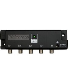 PROAMP104X - 4 Way UHF