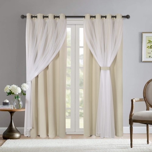 Bonzer white sheer voile - bonzer,