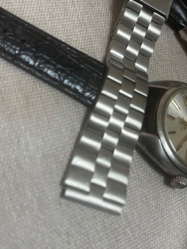 19mm steel watch - steel, fishbone