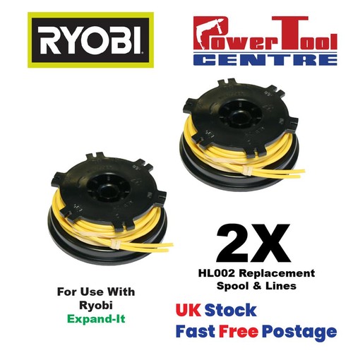 Alm spool line for - 2x, ryobi