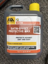 Fila satin effect protective wax protects against dirt and dust tiles 1L new