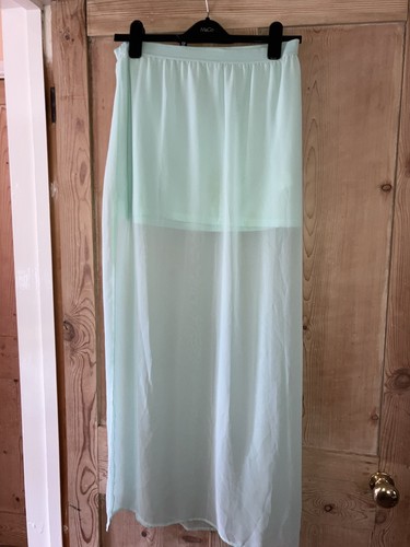 Women mint green chiffon - mint,