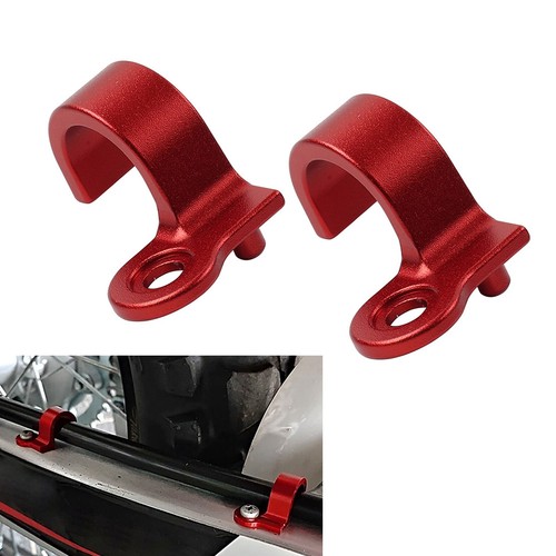 Rear brake hose clamp - rear,