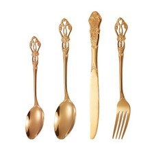 16Pcs Vintage Cutlery Sets