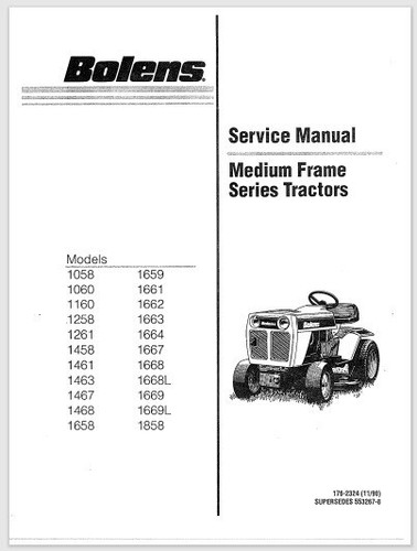 1990 bolens medium frame - 1990,