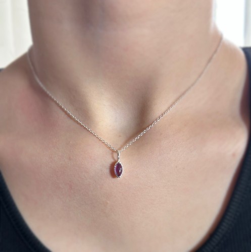 Marquise purple amethyst - purple,