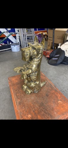 Vintage solid brass - brass, companion
