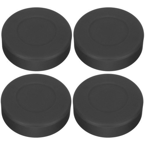 4pcs reusable black - reusable, rubber