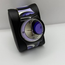 2005 Swatch Jelly in Jelly Purple Mystery SUJB101 Quartz Watch + Box 36mm