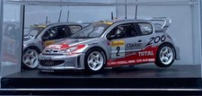 1/43 Vitesse SKM186 Peugeot 206WRC 2001 Monte Carlo #2 Auriol & Giraudet L/E