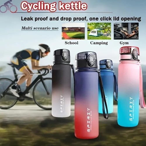 Sports water bottle gym - water,