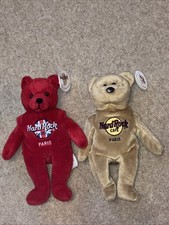 Hard Rock Cafe Beanie Bears