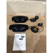 2x iDect 1045635 Solo Plus Twin Digital Cordless Phone with Answering Machine