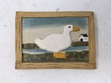 Painted Pottery - Duck Wall