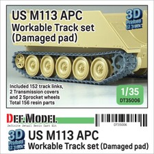 US M113 APC Workable Track