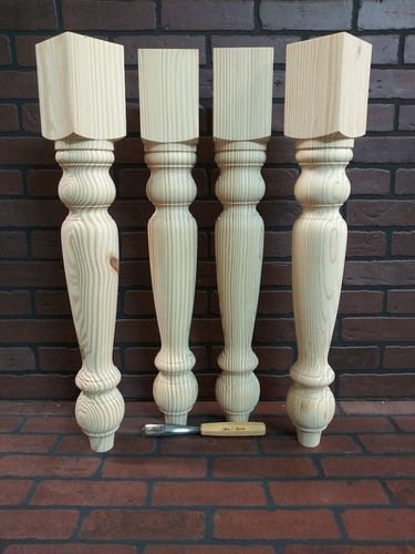 Genuine hand turned - hand, pine