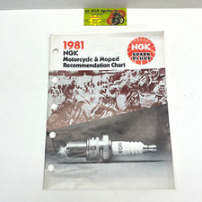 VINTAGE 1981 NGK MOTORCYCLE &