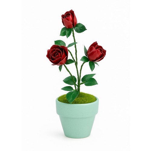 Amir jamo metal flower - 3d,