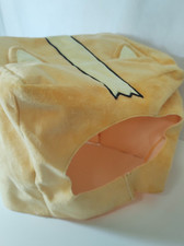 Large Lankybox Boxy Costume Toy Hat Yellow