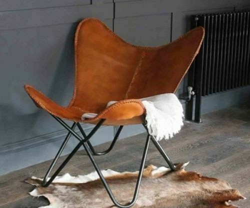 Butterfly chair leather cover - butterfly,