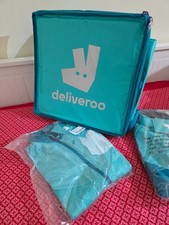 Deliveroo food delivery bag