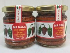 ( Pack of 2 ) Mr Naga Hot Pepper Pickle - Very Hot 190g