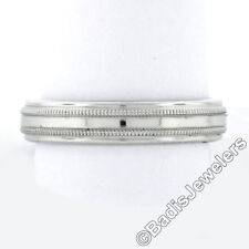 Men's Solid .950 Platinum 5mm