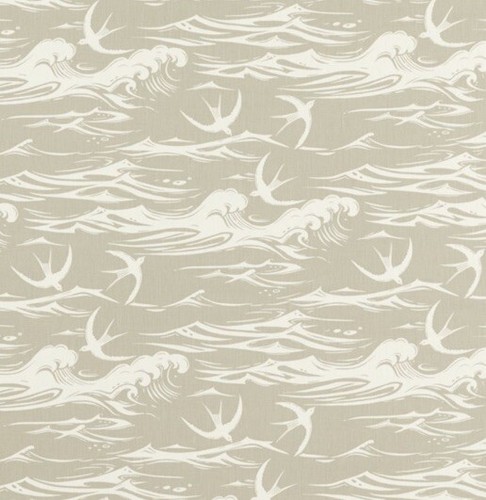 Sanderson fabric swallows at - fabric, 'swallows