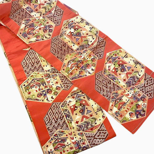 Japanese vintage obi - 🟢japanese,