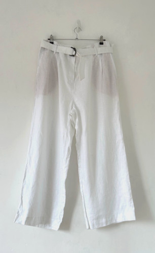 Linen trousers women s - m,