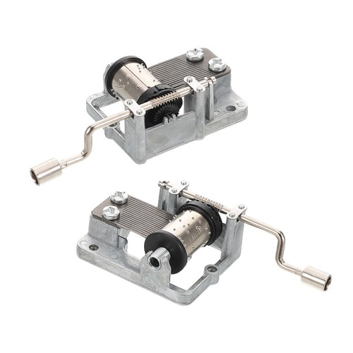 2pcs durable silver metal - 2pcs,