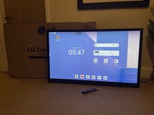 LG 55TR3DK-B 55” Touchscreen UHD Interactive Createboard Digital Board