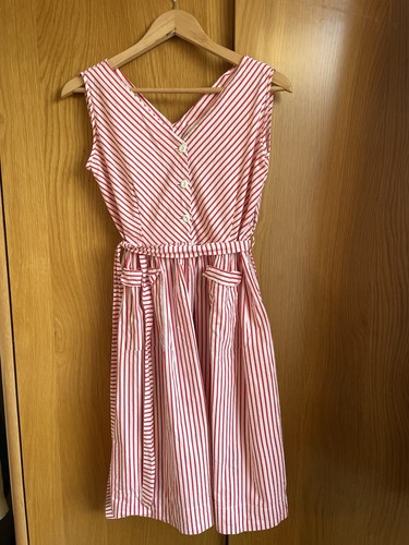 1950s vintage handmade red - 1950s,