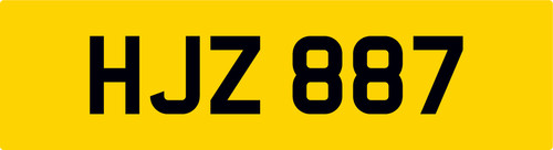 Short dateless reg mark - dateless,
