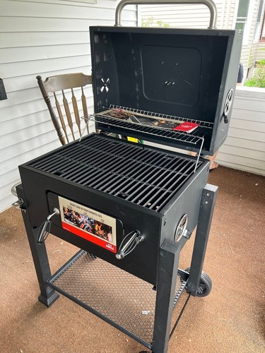 Inch charcoal grill - 24-inch,