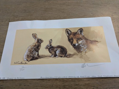 Mick cawston signed limited - signed,