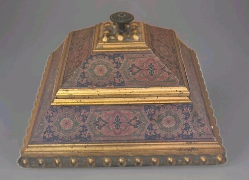 Vintage ornate pyramid - pyramid, trinket