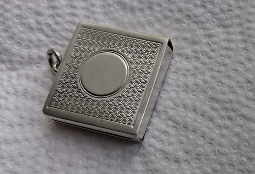 Solid silver stamp - solid,