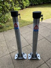 Security Parking Post Autopa Hinged Bollard Lockable (138-300-100) X2 Car Van
