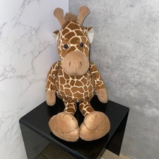 Russ Berrie Plush Giraffe Soft Toy 13" Brown Tan Patterned Stuffed Animal Cute