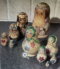 Vintage Russian Nesting Dolls