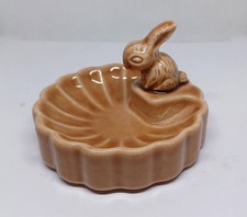 Wade Whimsies Bunny Rabbit Trinket Dish Collectable Animal Ornament Figurine