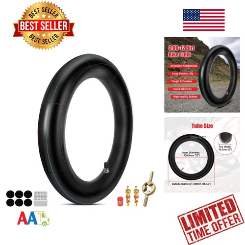 Dirt bike tube - 80/100-12, for