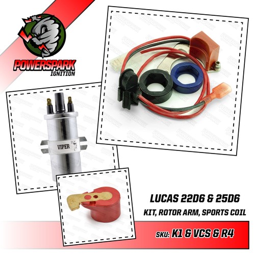 Electronic ignition kit - electronic, lucas