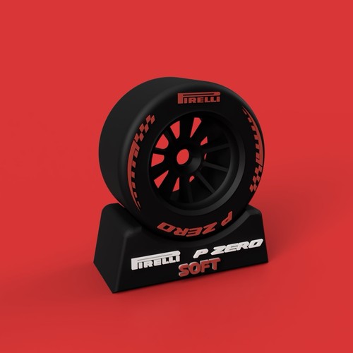 Pirelli tire display mini - f1,