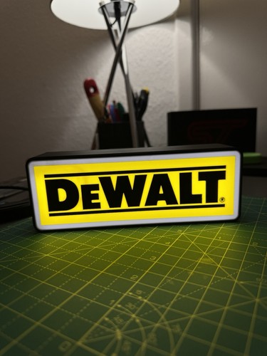Dewalt usb led light sign - dewalt,
