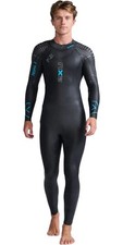 2025 2XU Mens P:2 Propel Swim Wetsuit - Black / Aloha