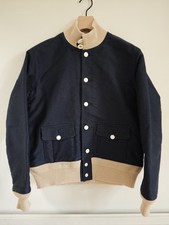 Mister Freedom & Buzz Rickson Pensacola Jacket Navy Blue Size 38 A1 Bomber 1930s